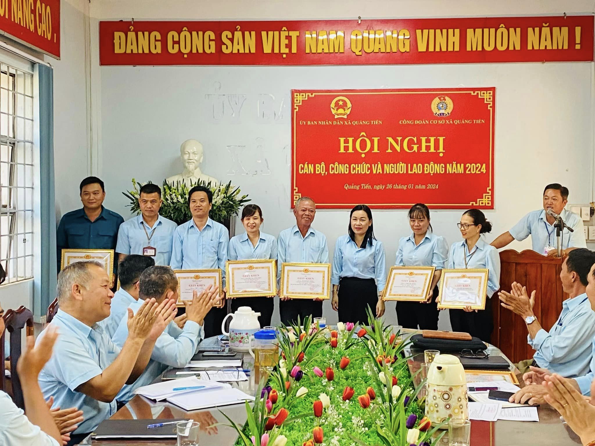 Hội nghị cán bộ, công chức và người lao động năm 2024